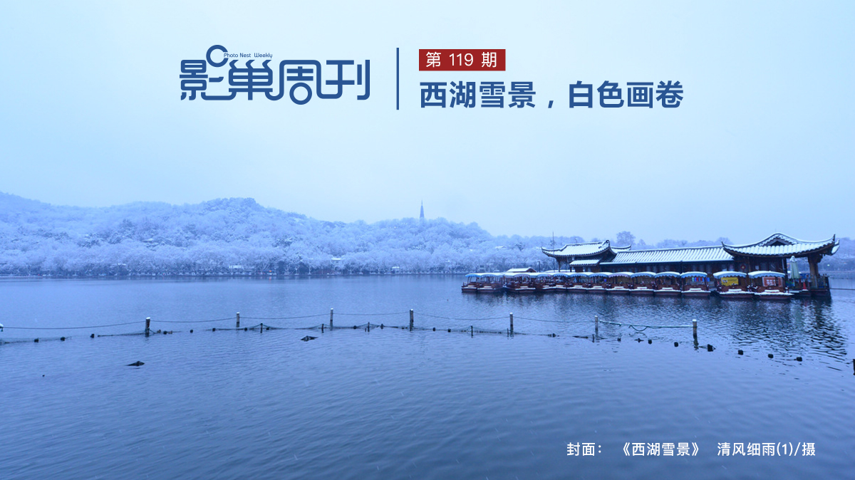 【影巢周刊】西湖雪景，白色畫卷