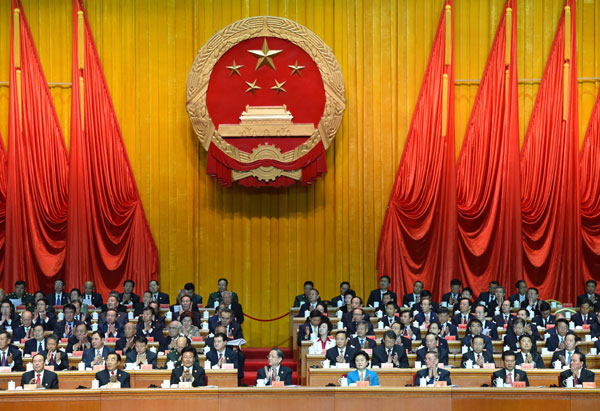 10月1日，慶祝中華人民共和國(guó)成立66周年暨新疆維吾爾自治區(qū)成立60周年大會(huì)在新疆人民會(huì)堂隆重舉行。 新華社記者 高潔 攝 