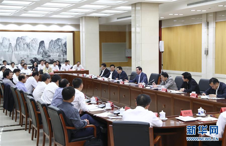 9月21日，中宣部在北京召開中央媒體駐外機(jī)構(gòu)外宣工作座談會。中共中央政治局委員、中央書記處書記、中宣部部長劉奇葆出席座談會并講話。新華社記者 謝環(huán)馳 攝 