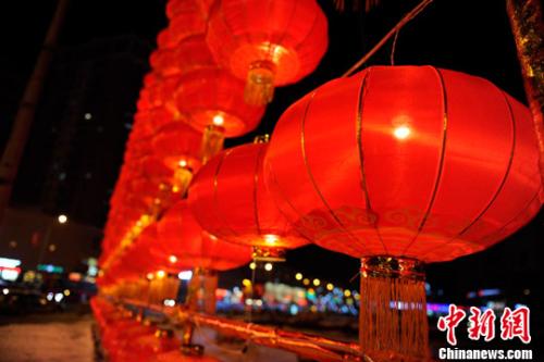 資料圖：紅燈籠。宋文佳 攝