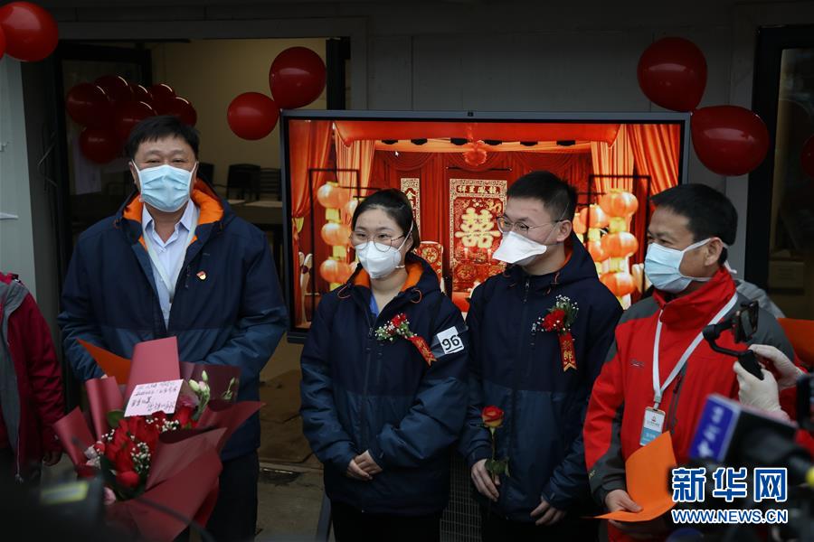 （抗疫一線醫(yī)務(wù)人員英雄群體·圖文互動）（5）合力護航生命之舟——遼寧、上海、廣東等醫(yī)療隊聯(lián)手決戰(zhàn)雷神山