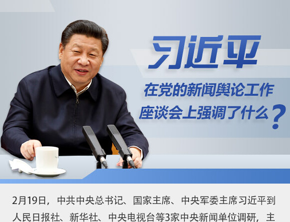 習(xí)近平在黨的新聞?shì)浾摴ぷ髯剷?huì)上強(qiáng)調(diào)了什么？