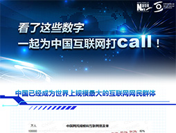 看了這些數(shù)字，一起為中國互聯(lián)網(wǎng)打call！