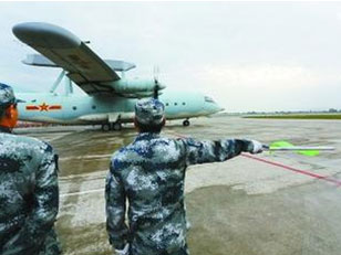 空軍出動空警200飛機執(zhí)行抗震救災任務(wù)