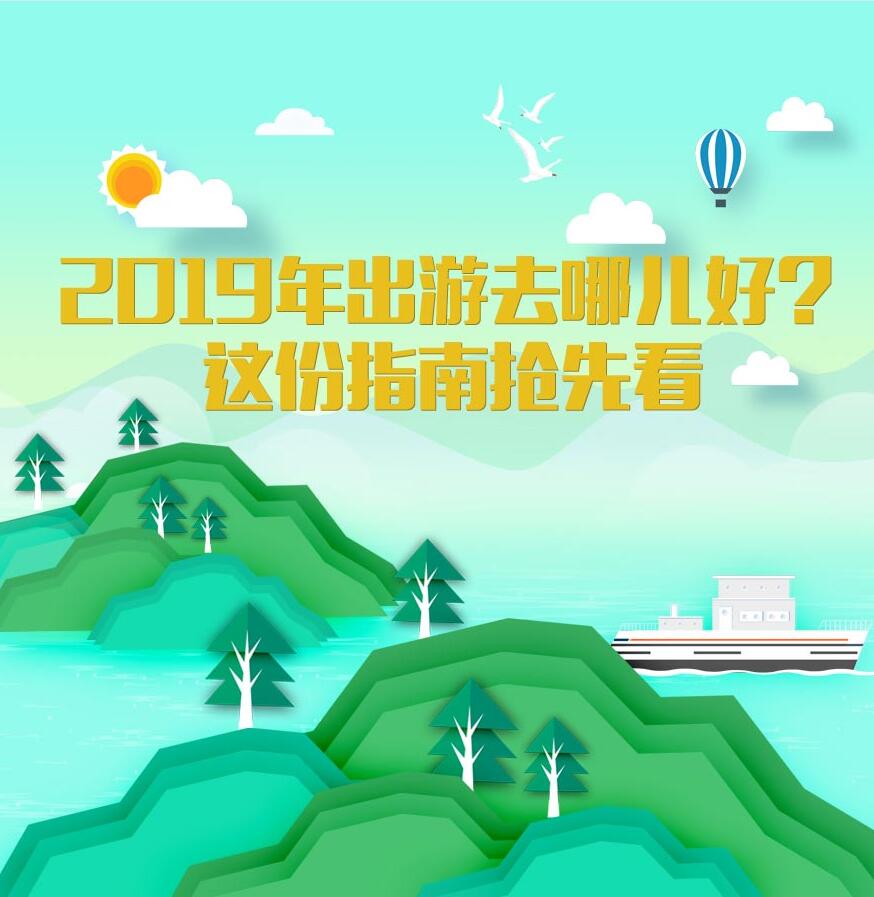 2019年出游去哪兒好？這份指南搶先看