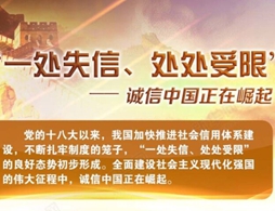 圖解：“一處失信、處處受限”——誠信中國正在崛起