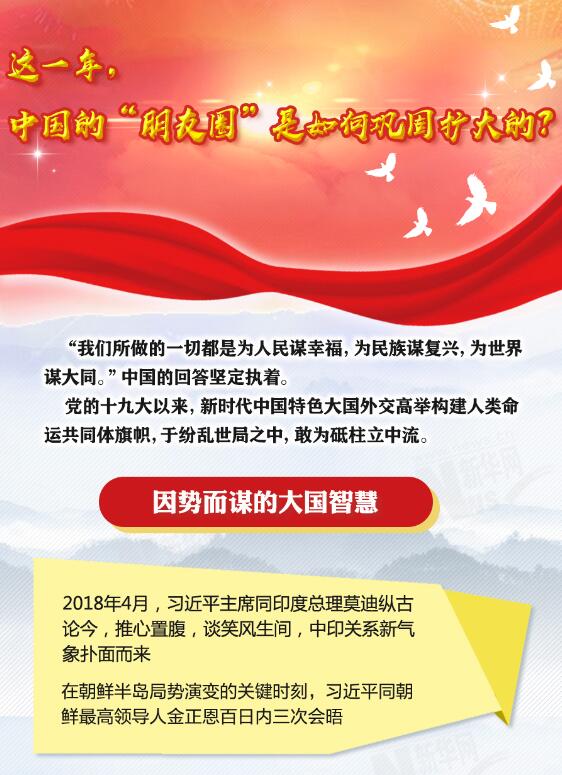 這一年，中國的“朋友圈”是如何鞏固擴大的？