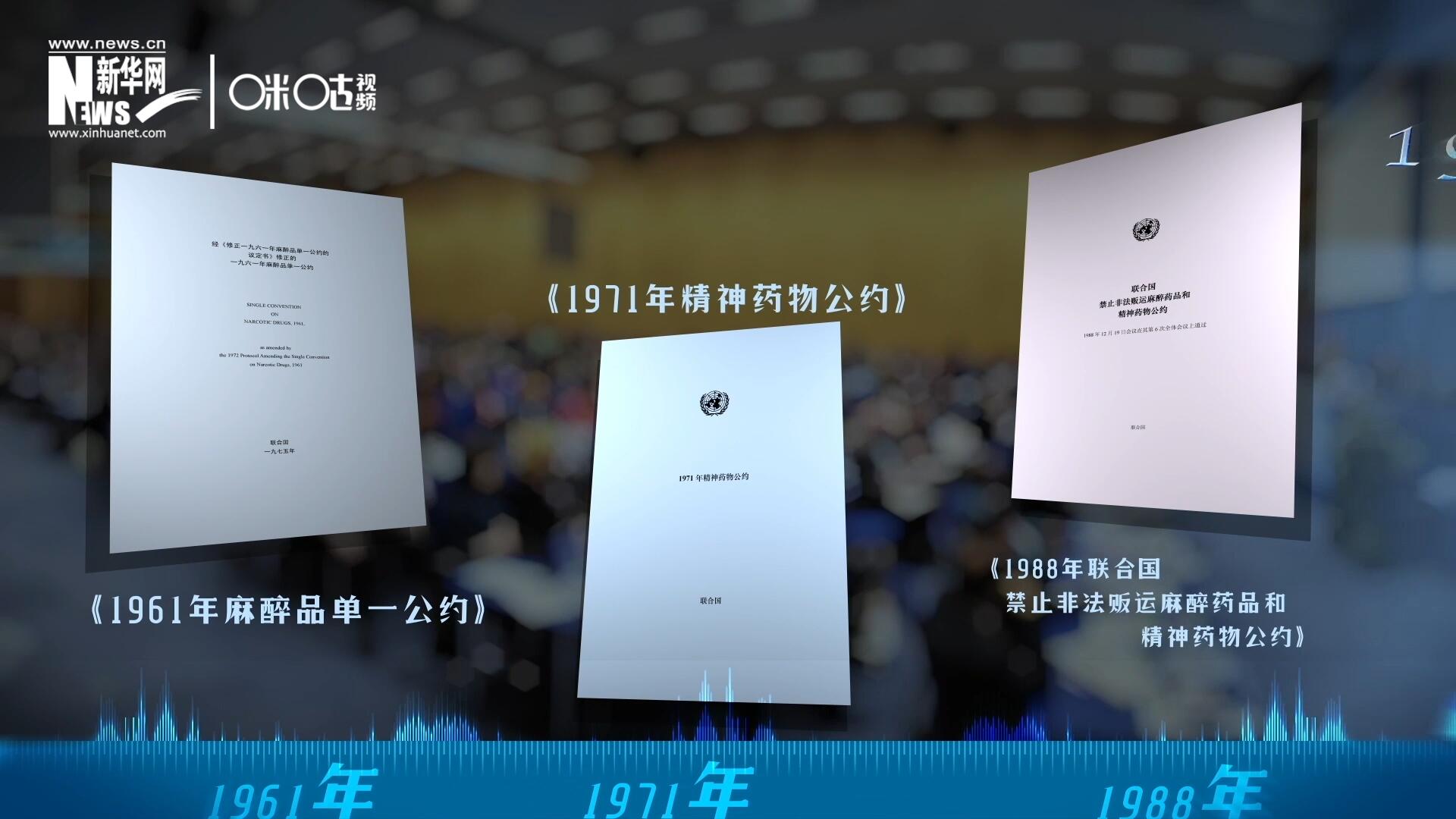 當(dāng)前國際社會所共同遵循的三大國際禁毒公約，分別在1961年、1971年和1988年 由聯(lián)合國牽頭締結(jié)。