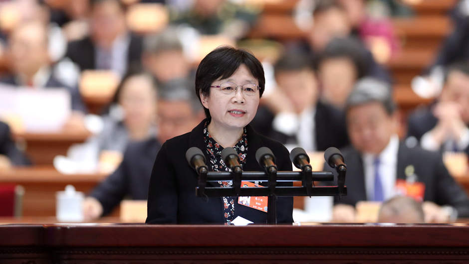 民革中央副主席、上海市委會主委，上海市人大常委會副主任 高小玫