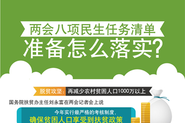 圖表：兩會八項民生任務(wù)清單準(zhǔn)備怎么落實？