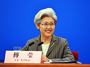 十二屆全國人大三次會議副秘書長、發(fā)言人傅瑩