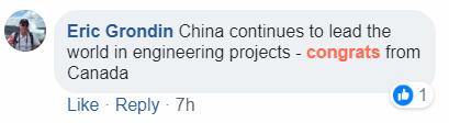 中國工程師使用無人機(jī)修建懸索橋 境外輿論驚嘆：中國工程太贊了！