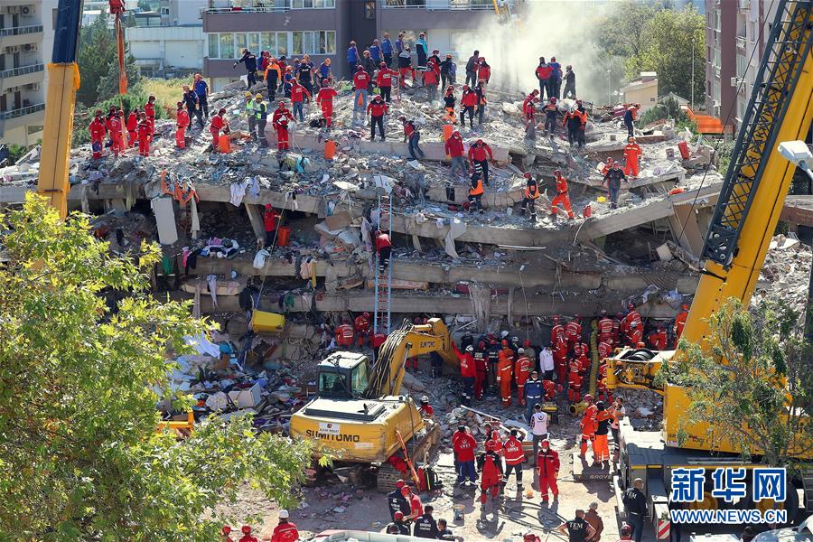 （國際）（10）愛琴海地震致土耳其、希臘至少27人死亡