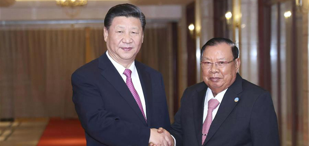 習(xí)近平再次會(huì)見老撾人民革命黨中央委員會(huì)總書記、國(guó)家主席本揚(yáng)