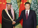 習(xí)近平會(huì)見沙特王儲兼副首相、國防大臣